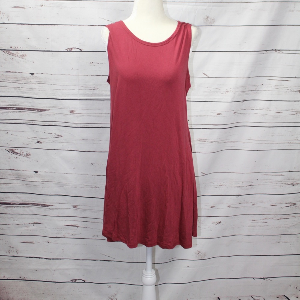 Criss Cross Back Swing Dress